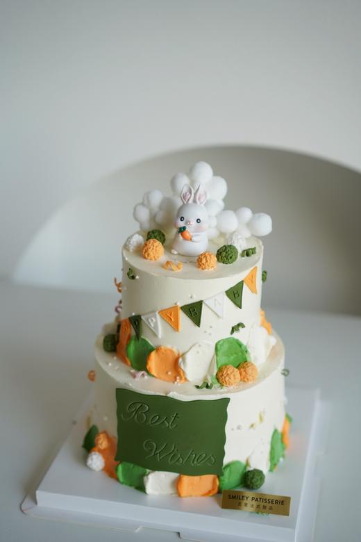 主题奶油蛋糕 | 鲜果原味奶油 -  兔子小森林 商品图0