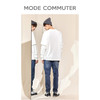 MODE COMMUTER旗舰店商场同款纯棉圆领长袖男拼接印花多色上衣 商品缩略图3