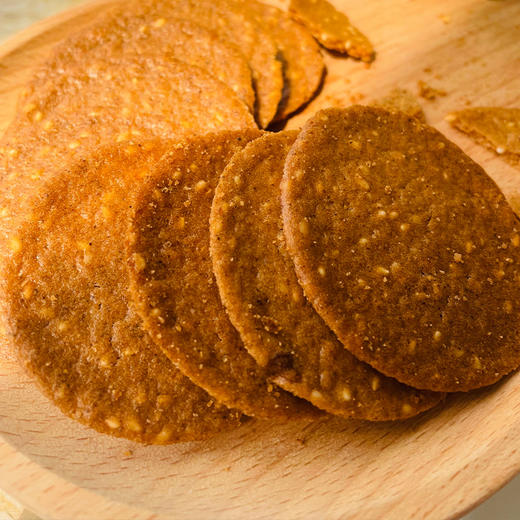 托岗黑青稞黑青稞脆饼120g 商品图1