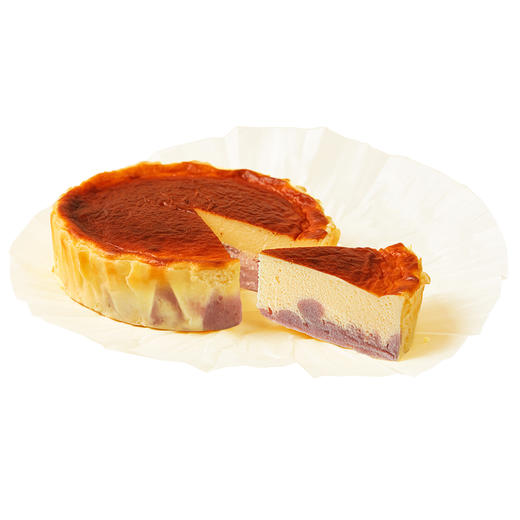 0添蔗糖 巴斯克芝士蛋糕（芋泥味） 商品图0