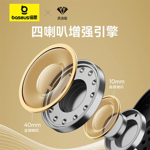 【倍思质选版】 Bowie系列 H1 Pro 头戴式降噪耳机 商品图1