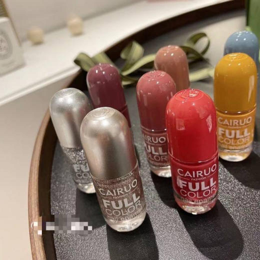 【美甲好物丨吾家彩若可撕拉指甲油1盒装】 一盒6色，牢固度持久饱和度高，质地润滑易涂，光泽度强，毛刷均匀不分叉，可以一整片撕下来，两个色系可选，随心搭配都好看，一周指甲不重样的美丽~ 商品图3