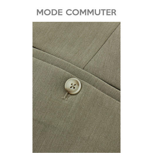 MODE COMMUTER秋季撞色高腰抽绳男士休闲西裤MCD102008H 商品图4