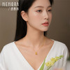 蝴蝶结铃铛吊坠3D硬金女款黄金项链足金单挂坠MEMORA诗普琳 HPE01201（线上专供） 商品缩略图4