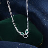 子佩集S925银【绿眼灵蛇】套链【FYL-1132】纯银时尚项链2412 商品缩略图3