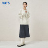 NUTS秋冬款简约休闲时尚气质百搭圆领宽松设计感卫衣女342021070 商品缩略图2