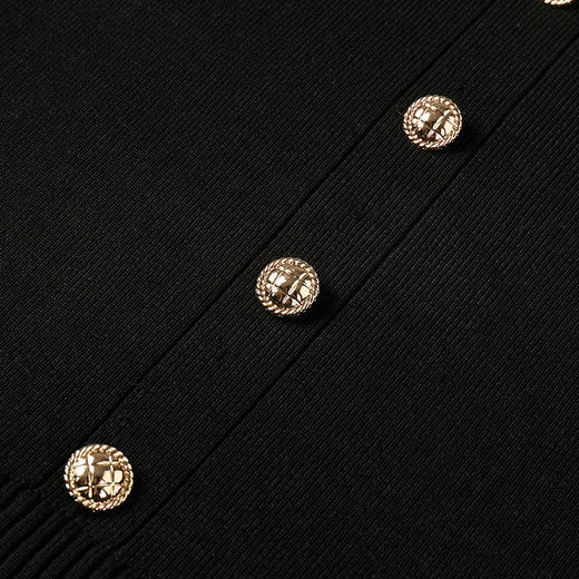 【特殊价】奢姿2024年冬季新款大码女装圆领休闲裙子胖妹妹针织假两件连衣裙9844827549 商品图6