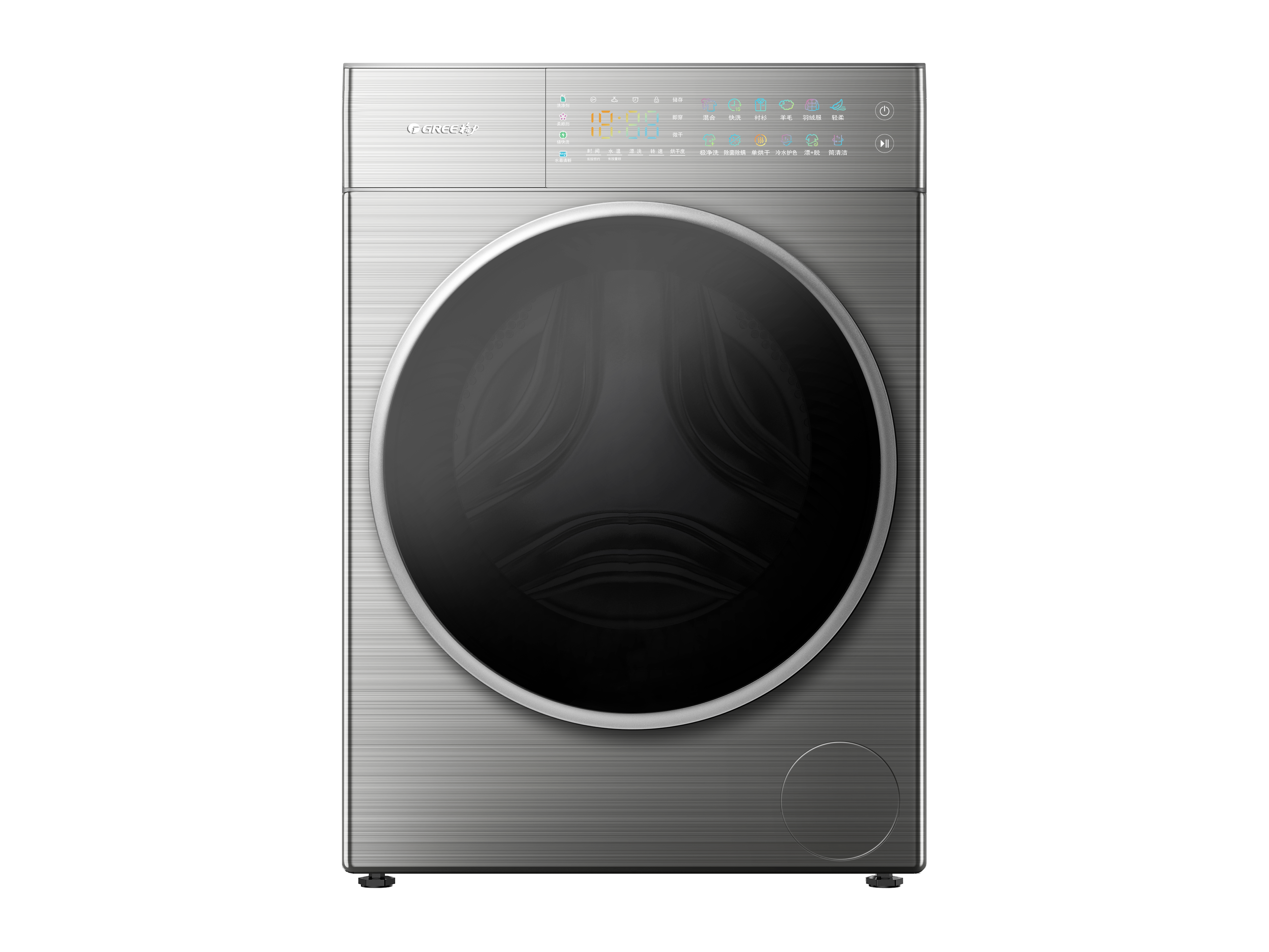 格力纤净王超薄嵌入式洗衣机 10kg XQG100-B1401Dg1（珍珠黑）