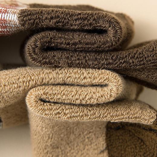 秋冬新款条纹百搭毛圈袜 柔软舒适 ins潮女中筒加厚保暖袜 商品图1