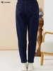 波顿女士秋冬高端高腰显瘦萝卜型牛仔裤LE273322 商品缩略图2