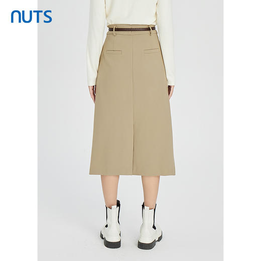 NUTS秋冬款时尚通勤气质高腰显瘦百搭直筒西装长裙女241063389 商品图4