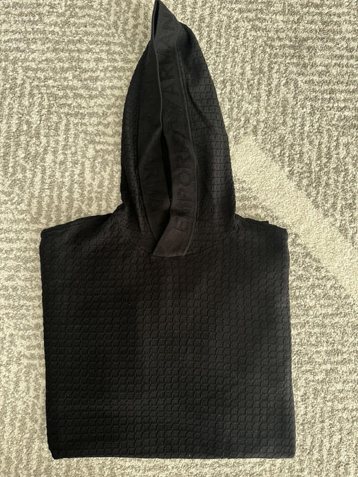 Emporio Armani连帽提花针织衫老钱风正价2k+ 商品图5