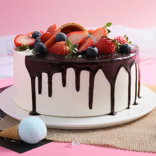 草莓季-缤纷草莓-6英寸 商品图1