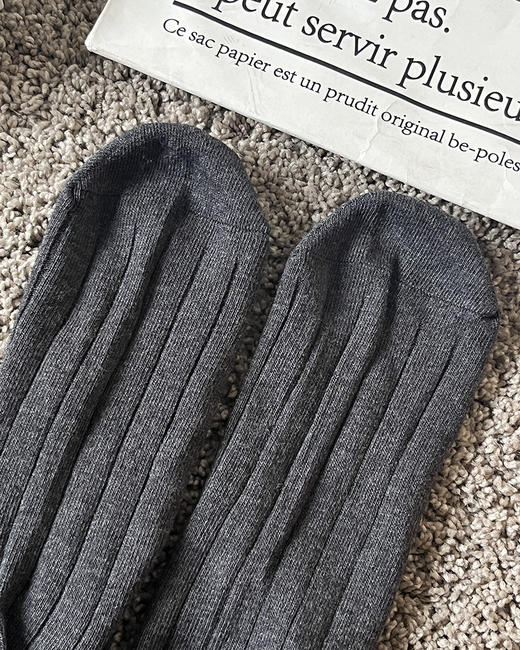 现货 THS 12.30-无 PL男士 马球polo刺绣小马标长筒针织袜 5色  CU288 商品图13