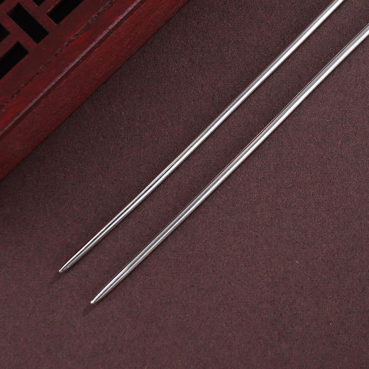 子佩集S925银【羡莲清韵】发簪【TS00094】纯银仿古珐琅彩和田玉2412 商品图5