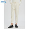 NUTS秋冬款白色时尚气质休闲简约直筒宽松百搭长裤女241073142 商品缩略图1