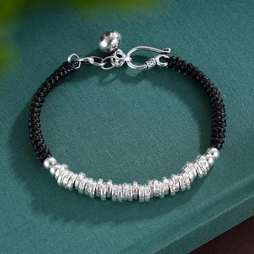 子佩集S925银【绽放之力】项链【TSN0002】纯银钱串原创2腰缠万贯盘缠盘缠2412 商品图6