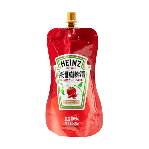 亨氏番茄辣椒酱320g整箱 商用辣酱手抓饼汉堡酱鸡肉卷辣沙司 商品图4