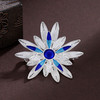 子佩集S990银【惜琼花】胸针【MXXZ008】纯银花丝珐琅彩2412 商品缩略图1