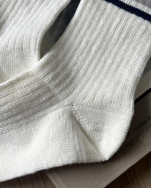 现货 THS 12.30-无 PS女士 条纹拼色中筒针织袜 3色  CU216 CU212 商品图8