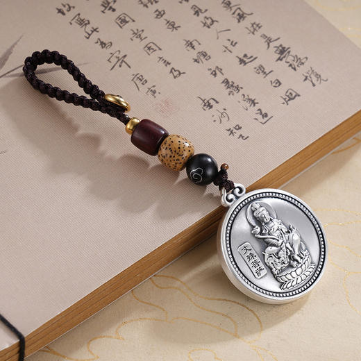 子佩集S999银【福迎生肖】钥匙扣【YSY007】纯银小摆件十二生肖守护神可转动2412 商品图11