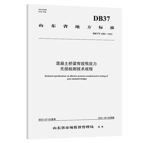 混凝土桥梁有效预应力无损检测技术规程（DB37/T 4384—2021）