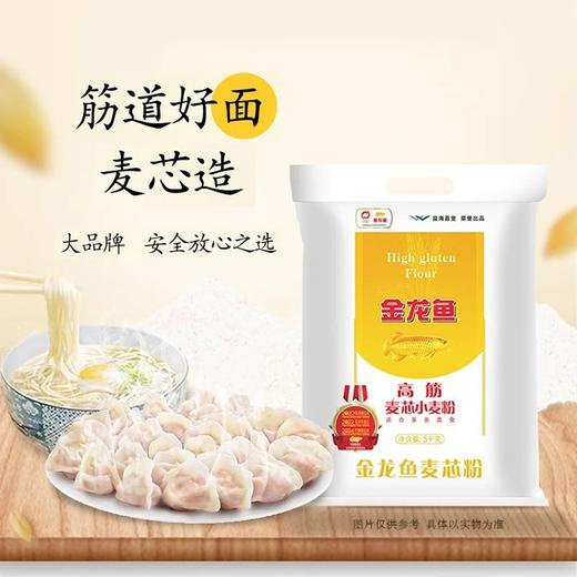 金龙鱼高筋麦芯小麦粉面粉  5kg/袋 商品图4