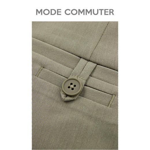 MC |MODE COMMUTER秋季直筒口袋宽松九分裤男MCD102011G 商品图4