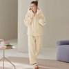 芬腾珊瑚绒睡衣女秋冬季保暖加厚加绒法兰绒甜美可外穿家居服套装 商品缩略图4