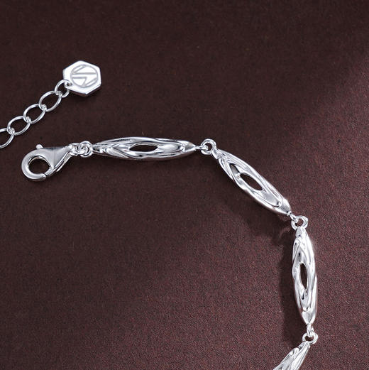 子佩集S925银【清辉静洒】手链【SL-840】纯银原创22412 商品图4