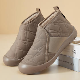 【1.21-2.8停发 】【送年送长辈】中老年最爱 ，加绒加厚防滑一脚蹬棉鞋