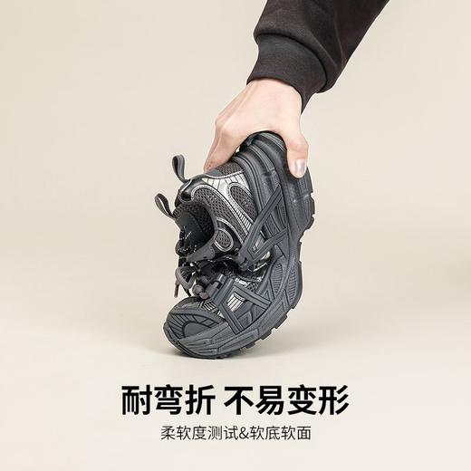 ZHR则则厚底内增高老爹鞋女2024新款ins时尚百搭超软运动休闲鞋女 商品图2