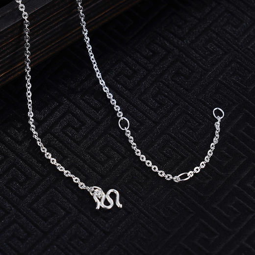 子佩集S990银【福禄熊宝】套链【DSTL003】纯银大师工坊原创作品熊猫葫芦花丝项链珐琅彩项链2412 商品图7