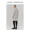 MC |MODE COMMUTER冬季落肩双排扣通勤休闲翻领长款大衣男MCD126072J 商品缩略图2