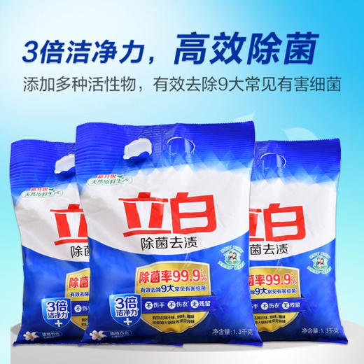 立白-除菌去渍洗衣粉大袋3.7kg 商品图0