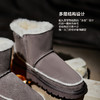 ISTEP冬季女士靴子加绒加厚保暖舒适皮毛一体平底雪地靴中筒女靴 商品缩略图3