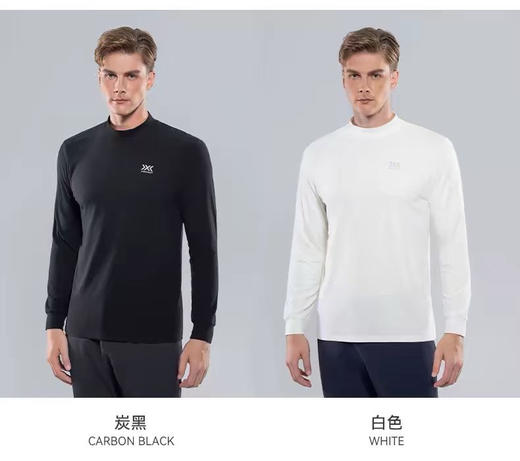 【12月26日  上午12:00 秒杀】XB巡回 女款高领堆堆领，男款半高领 双面绒保暖打底衫 商品图9