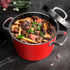 神田钛彩米微压炖锅22cm(赠硅胶铲) ，久烧不黑，质保30年！ 商品缩略图13