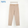 NUTS冬款纯色气质百搭直筒显瘦简约高级休闲西装长裤女241073284A 商品缩略图1