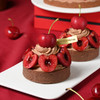 Q003 浓醇巧克力车厘子蛋糕挞（微苦微甜） 商品缩略图0
