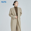 NUTS时尚优雅英伦风高级百搭中长款西装外套女241048391 商品缩略图3