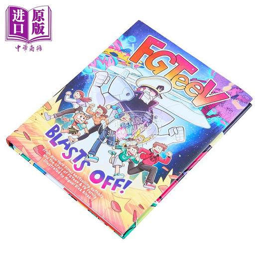 预售 【中商原版】FGTEEV 起飞 漫画 英文原版 Fgteev Blasts Off Miguel Díaz Rivas绘 冒险图画小说 商品图1
