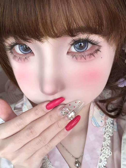 【春节不打烊】『年抛大直径』SUPERBIGCON-夏日荧光紫-直径14.5mm/着色14.3mm【年抛 0-800度 无525/575】 商品图2