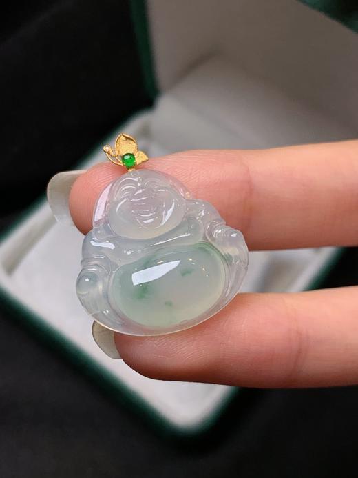 佛公翡翠吊坠 商品图3