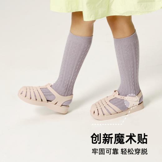 YECOMINIDD儿童猪笼鞋沙滩宝宝洞洞鞋女童透气凉鞋 商品图4