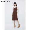 NEELLY纳俪商场同款法式套装背带裙秋冬高级感甜美显瘦毛衣连衣裙 商品缩略图0