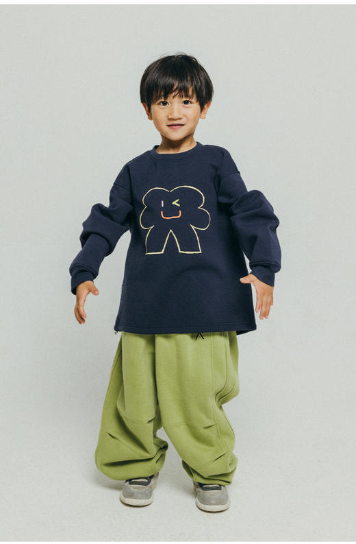 【品牌直发-童装秒杀】ACMEITEM爱棵米儿童空气层卫衣GAF3310061E 商品图0