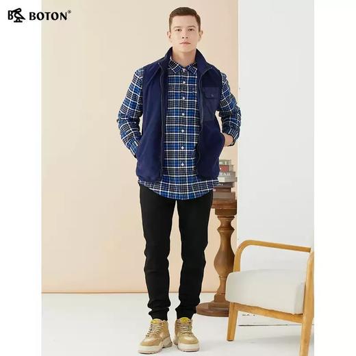 波顿男士春秋季休闲时尚马甲MJ965123 商品图3
