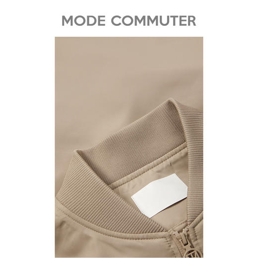 MC |MODE COMMUTER秋季落肩时尚飞行员夹克男士外套MCD121018G 商品图2