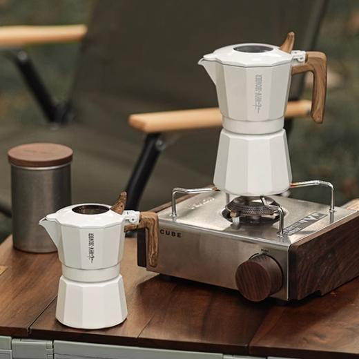 双阀摩卡壶 意式浓缩咖啡壶家用煮咖啡户外器具 MHW-3BOMBER轰炸机 商品图1